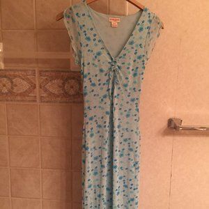 GUESS Long Floral Dress, XS